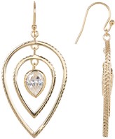 Thumbnail for your product : Cole Haan CZ Textured Teardrop Earrings