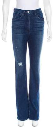 3x1 High-Rise Distressed Jeans