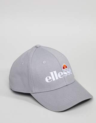 Ellesse Volo Baseball Cap With Small Logo In Gray