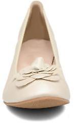 Enza Nucci Women's Emilie Wedge Heel Ballet Pumps In White - Size Uk 5.5 / Eu 39