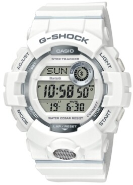 G-Shock Men's Digital White Resin Strap Watch 46.6mm