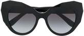 Thumbnail for your product : Dolce & Gabbana Eyewear oversized cat eye sunglasses