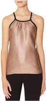 Thumbnail for your product : The Limited Shine Front Halter Top