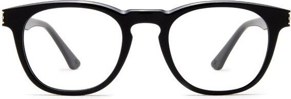 Police Oval Frame Glasses