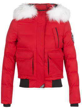 Superdry EVEREST ELLA BOMBER women's Jacket in Red