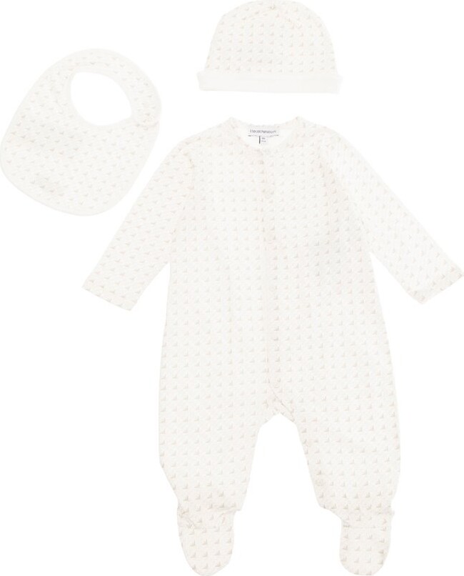 Emporio Armani Kids Eagle-Printed Jersey Pajama Set