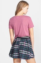 Thumbnail for your product : Lush Print Skater Skirt (Juniors)