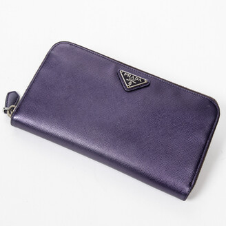 Prada purple Leather Wallets - ShopStyle