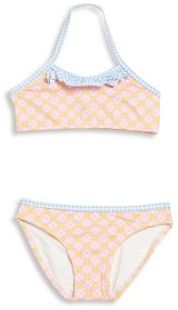 Heidi Klein Toddler's & Little Girl's Ruffled Halter Bikini Top