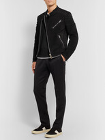 Thumbnail for your product : Tom Ford Slim-Fit Suede Biker Jacket