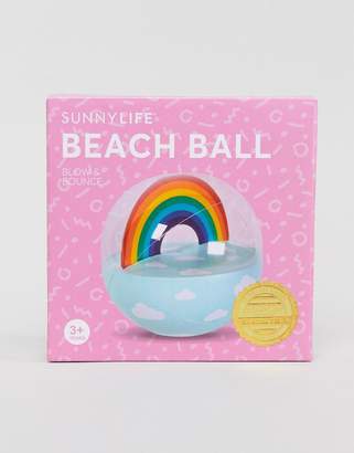 Sunnylife Inflatable Rainbow Beach Ball