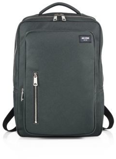 Jack Spade Double-Pocket Solid Backpack