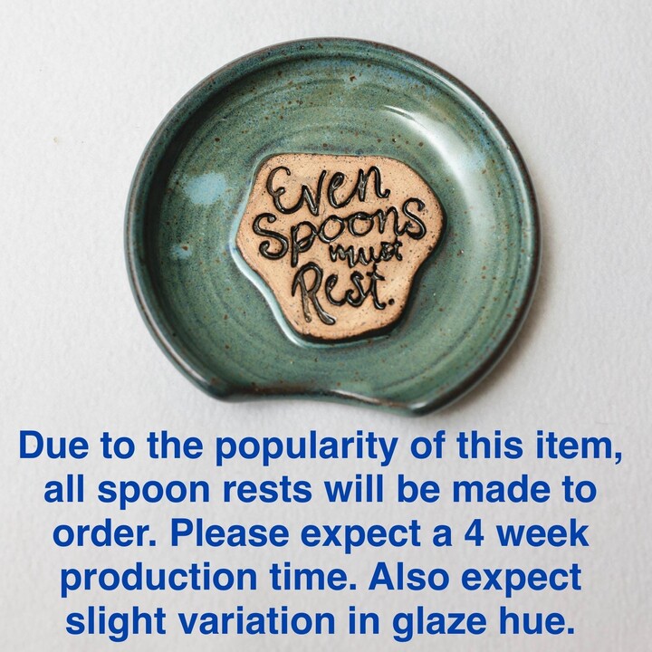 Etsy Spoon Rest, Ceramic Dish For Kitchen Counter Or Stove Top, Funny Housewarming Gift Home Cook Made To Order