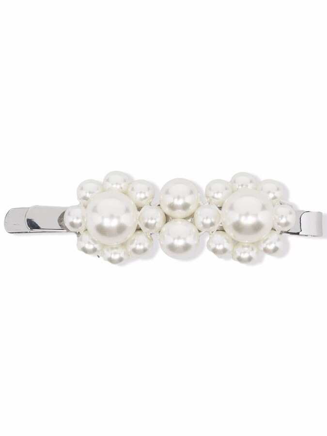Square Large Pearl Hair Clip