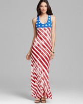 Thumbnail for your product : Alternative Apparel ALTERNATIVE Maxi Dress - Stars and Stripes Monroe