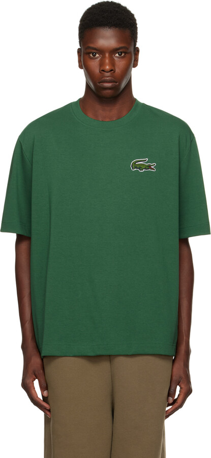 Lacoste Men's Green T-shirts | ShopStyle