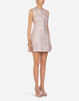 Thumbnail for your product : Dolce & Gabbana Short Lurex Jacquard Dress