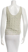 Thumbnail for your product : Alice + Olivia Silk Embellished Top