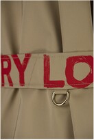 Thumbnail for your product : Burberry Waterloo - Logo Print Cotton Gabardine Trench Coat