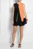 Thumbnail for your product : Cédric Charlier Color-block crepe top