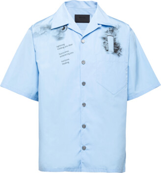Prada Men's Short Sleeve Shirts | ShopStyle