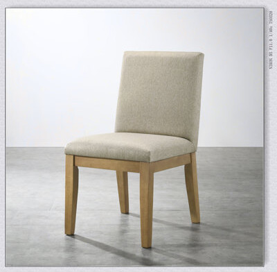 Red Barrel Studio Rocco Contemporary Solid Wood Dining Chairs Set of 2