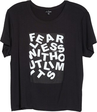 PSK COLLECTIVE Fearless Graphic Tee - ShopStyle T-shirts