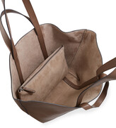 Thumbnail for your product : Brunello Cucinelli Monili Calfskin Tote Bag w/ Convertible Strap