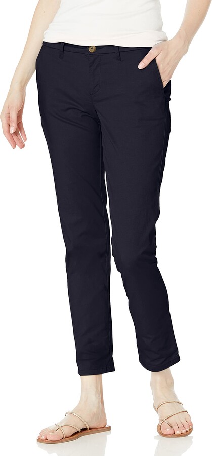 Navy Blue Chinos Women | Shop the world's largest collection of fashion |  ShopStyle