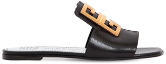 Givenchy 10mm 4g Leather Slide Sandals