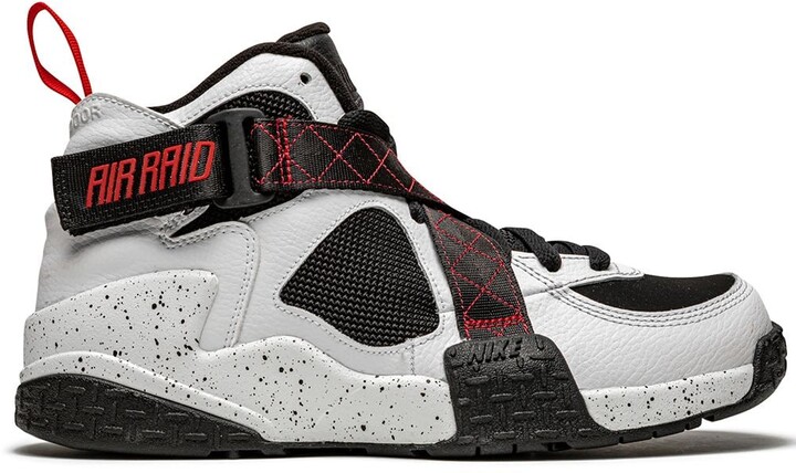 Nike Air Raid White/Black/Red sneakers - ShopStyle
