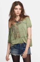 Thumbnail for your product : Free People Embellished Ballet Neck Tee