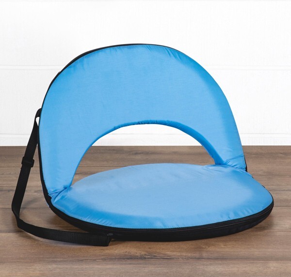 ONIVA™ OnivaPortableOutdoorStadiumRecliningSeatSkyBlue