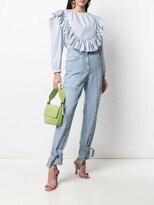 Thumbnail for your product : MSGM Tied-Cuff Denim Jeans