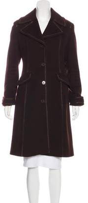 DKNY Wool Long Coat