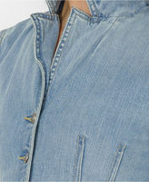Thumbnail for your product : Lauren Ralph Lauren Button-Front Denim Blazer