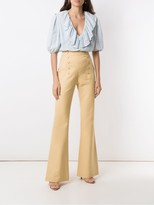Thumbnail for your product : Nk Color Raquel flared trousers