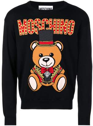 Moschino bear knitted jumper