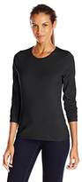 Thumbnail for your product : Hanes Womens Long-Sleeve Crewneck T-Shirt