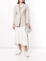 Thumbnail for your product : Lorena Antoniazzi Single-Breasted Panelled Blazer