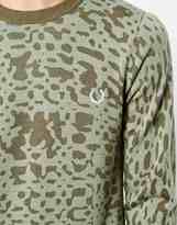 Thumbnail for your product : Fred Perry Jumper with Camo Print