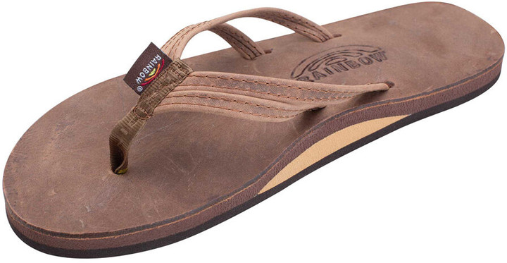 rainbow narrow strap sandal