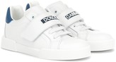 Thumbnail for your product : Dolce & Gabbana Children Leather sneakers