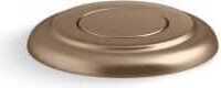 Kohler Garbage Disposal Air Switch Button in Vibrant Brushed Bronze