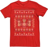 Thumbnail for your product : Licensed Character Men's Marvel Iron Man Get Your Jingle On Holiday Tee