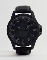 Thumbnail for your product : ASOS Design Oversized Watch In Monochrome With Skull Design And Crystals