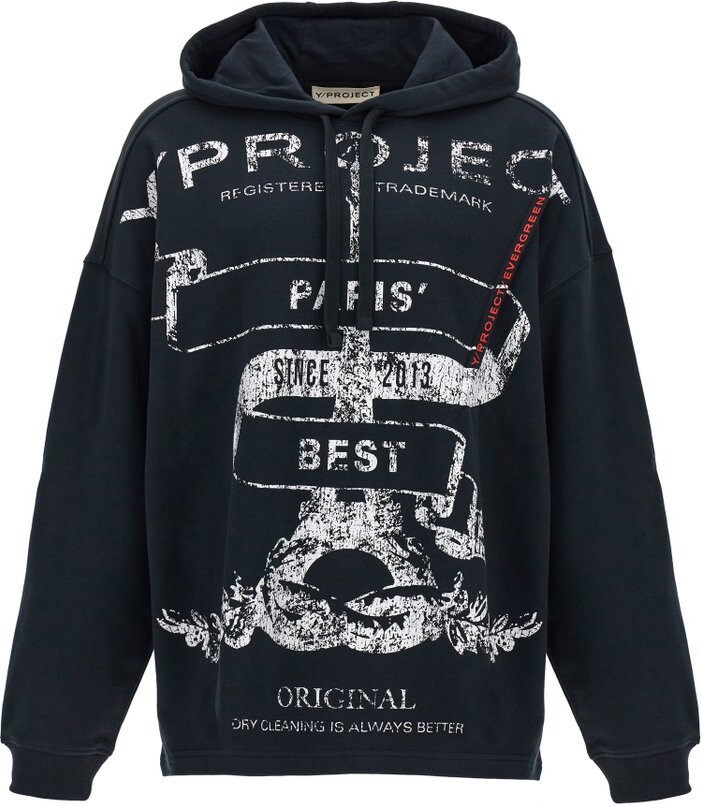 トップス Y PROJECT 'Evergreen Paris Best Pinched' Y/PROJECT - EVERGREEN PARIS' BEST PINCHED HOODIE | HBX