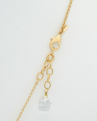 Rivka Friedman 18K Clad Crystal 33In Necklace