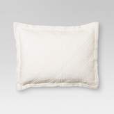 Thumbnail for your product : Threshold Linen Blend Quilted Sham