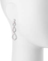 Thumbnail for your product : FANTASIA Three-Tier Open CZ Crystal Drop Earrings